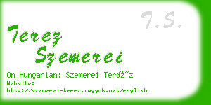 terez szemerei business card